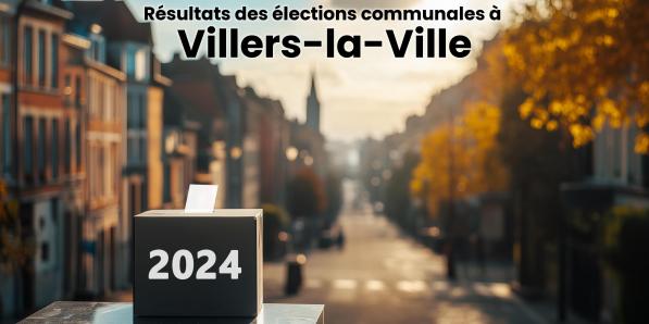 Résultats élections communales 2024 Villers-la-Ville