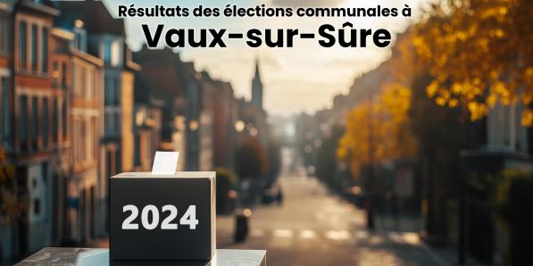 Résultats élections communales 2024 Vaux-sur-Sûre