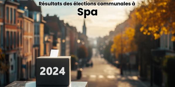 Résultats élections communales 2024 Spa