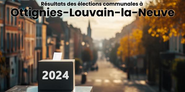 Résultats élections communales 2024 Ottignies-Louvain-la-Neuve