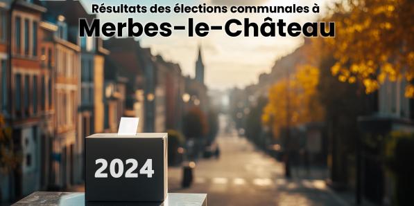 Résultats élections communales 2024 Merbes-le-Château