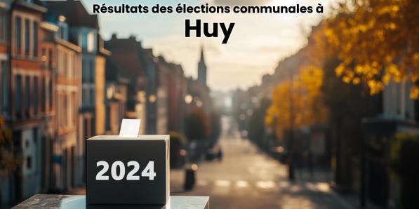 Résultats élections communales 2024 Huy