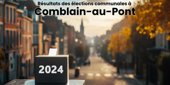 Résultats élections communales 2024 Comblain-au-Pont