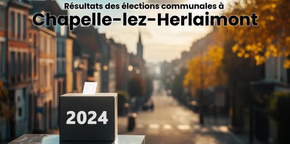 Résultats élections communales 2024 Chapelle-lez-Herlaimont