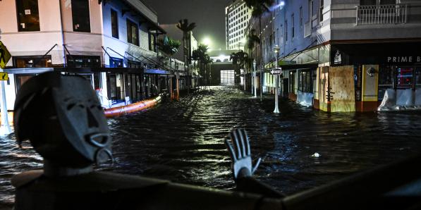 Ouragan Milton à Fort Myers