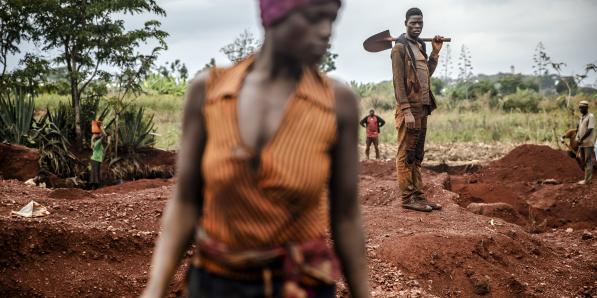 Mineurs en Tanzanie