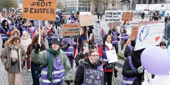 Manifestation violences sexistes et sexuelles