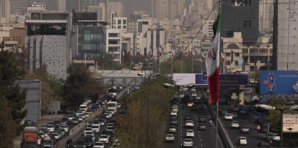 Teheran, Iran, vorige zondag.