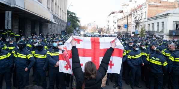 ONU manifestations Géorgie