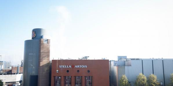 De brouwerij van AB InBev in Leuven.