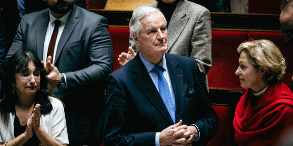 Michel Barnier op woensdag.