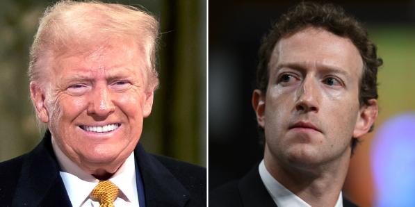 Mark Zuckerberg Meta Donald Trump