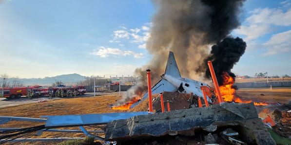 Crash d'avion de la Jeju Air en Corée du Sud