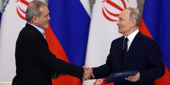 Russie Iran accord Vladimir Poutine Massoud Pezeshkian