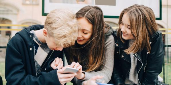 Jongeren smartphones