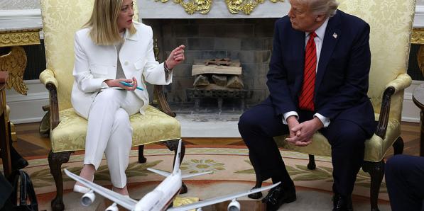 Giorgia Meloni Donald Trump