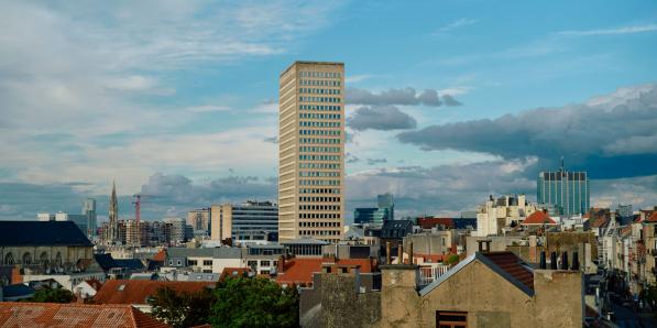 Luchtfoto Brussel