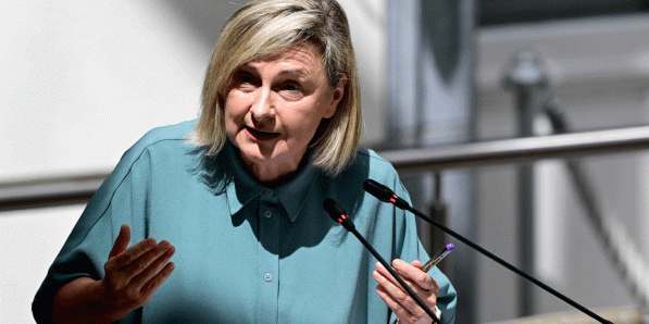 Hilde Crevits (CD&V) op woensdag.