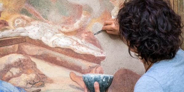 Fresco restauratie