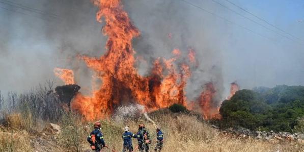 incendies grèce