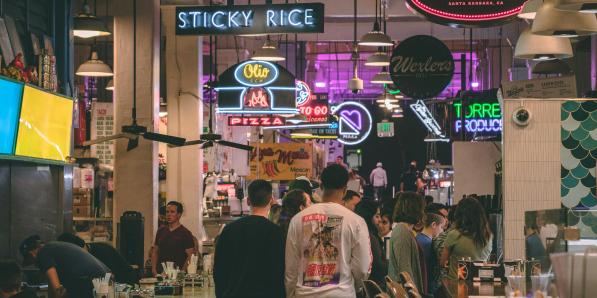food court