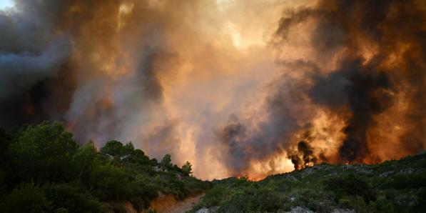Incendie Aude