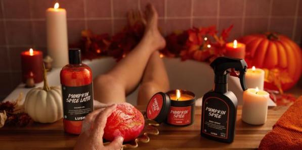 Lush pumpkin spice