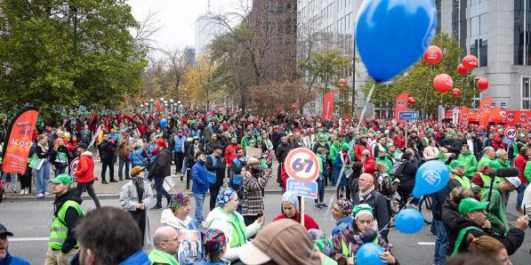 betoging Brussel
