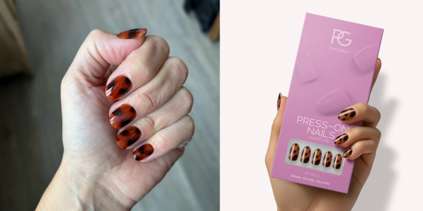 faux ongles Pink Gellac