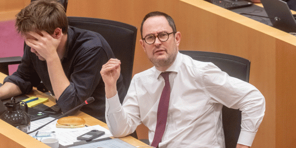 Vincent Van Quickenborne (Open VLD) op woensdag.