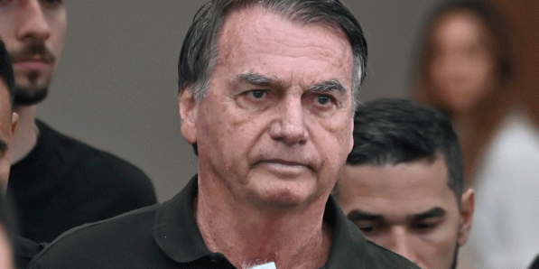 Jair Bolsonaro in september.