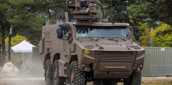 Défense véhicules blindés