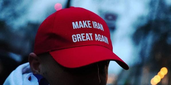 Betoging Iran Londen