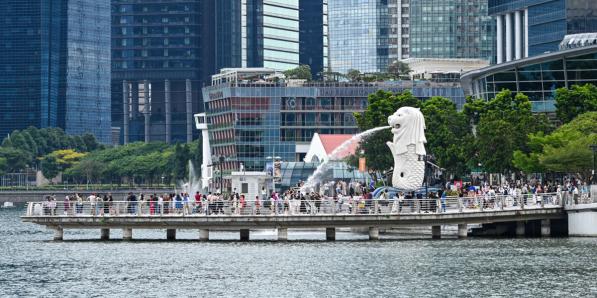 Marina Bay in Singapore