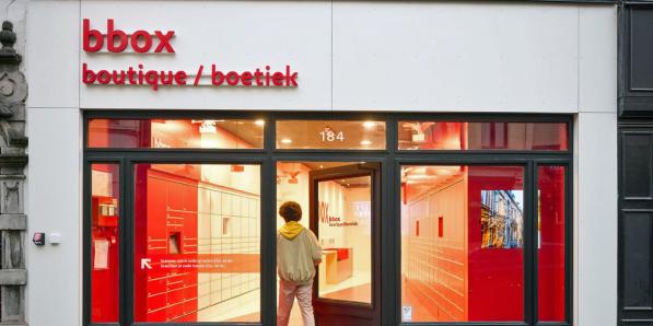 Bpost opent bbox-boetieks in Antwerpen en Brussel.