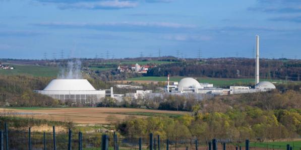 la centrale nucléaire du Bade-Wurtemberg.