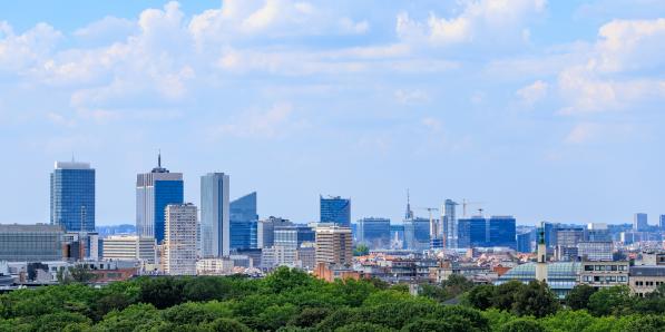 Skyline van Brussel