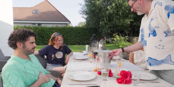 Steven Van Gucht komen eten