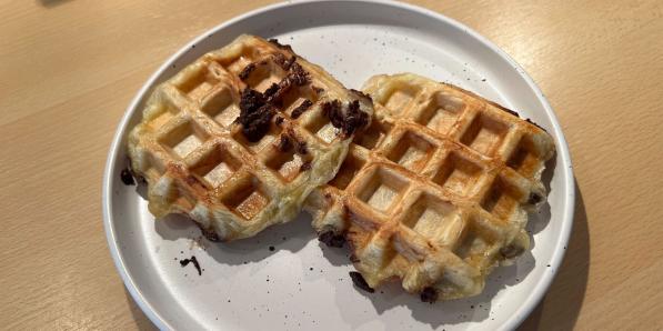 wafels chocoladebroodjes