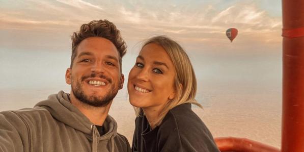 Kat Kerkhofs en Dries Mertens