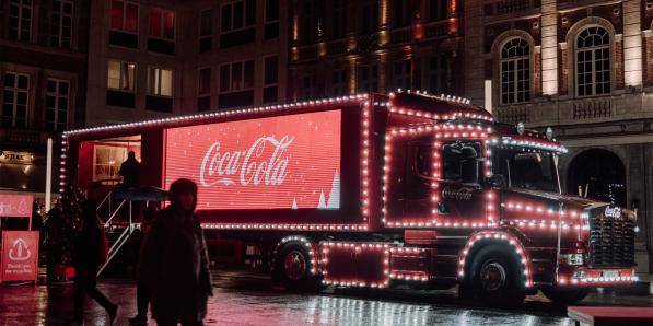 Coca-Cola truck komt naar België