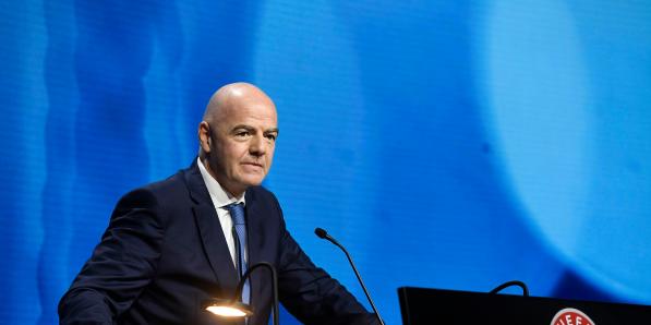 Gianni Infantino, voorzitter van de FIFA.