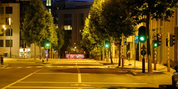 l'extinction de l'éclairage sur les autoroutes, une des réponses à la crise énergétique en Belgique