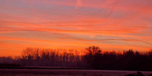 zonsopgang woensdag