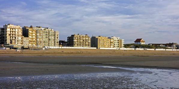 Immeubles sur la digue