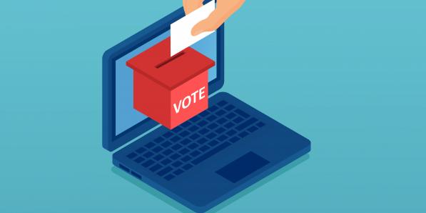 Online stemmen kiesbrief