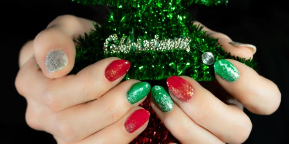manicures kerstmis