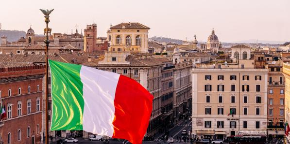 Italie drapeau