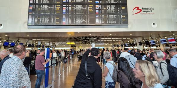 vol annulation brussels airport