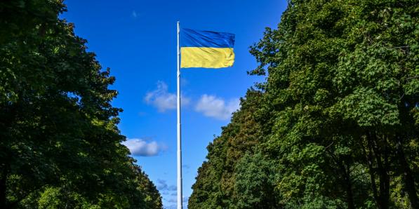 Le drapeau national ukrainien